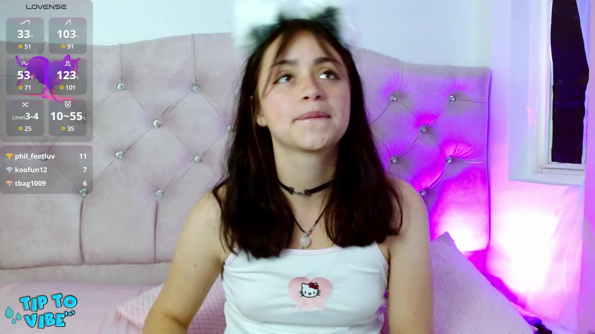 Lush in tigth asshole :3 - ক্যাম মডেল Maddy_14-এর ভিডিও