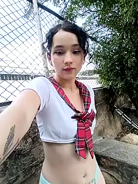 " I almost managed to open my little butt with my fingers 😳" - video by sweet_outdoor_charm cam model