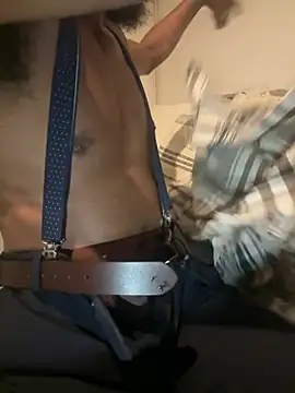 Private Show: Suspenders off and set him free, Thick load — filmik SensualG300, modela(-lki) na kamerkach