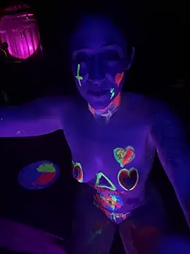 [30 Dec 06:44] Private Show- just me naked painting myself and yapping 🤷🏻‍♀️ - βίντεο μοντέλου Lulu_SC