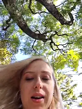 Naked walking and sitting on a bench in the park - video by Public_Katrisha cam model