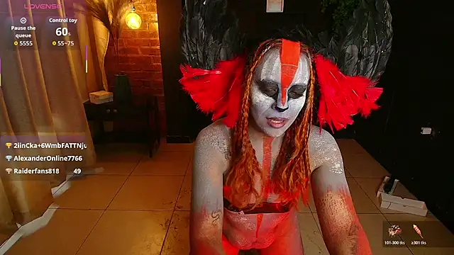 FETISH COSPLAY AVATAR FIRE AND ASHES🔥🌋 - video by sahra_taylor_ cam model