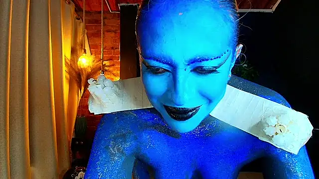 LADY IN BLUE IS FUCKING🩵💙