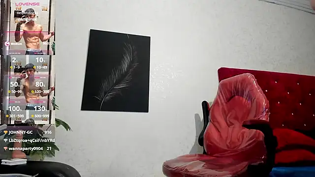 oil show with cum at the end - video by Cristopher23_ cam model