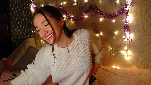 Double penetration with dildo ^^ - video by fluffy_kitty_ cam model