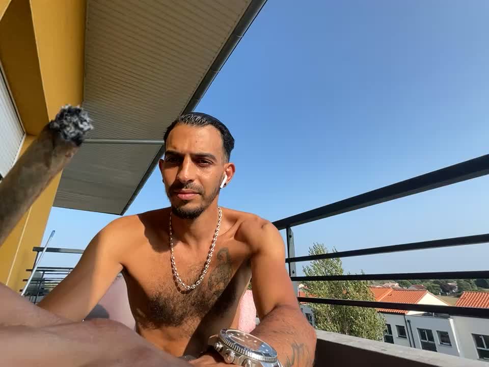 chill balcon drink and cum