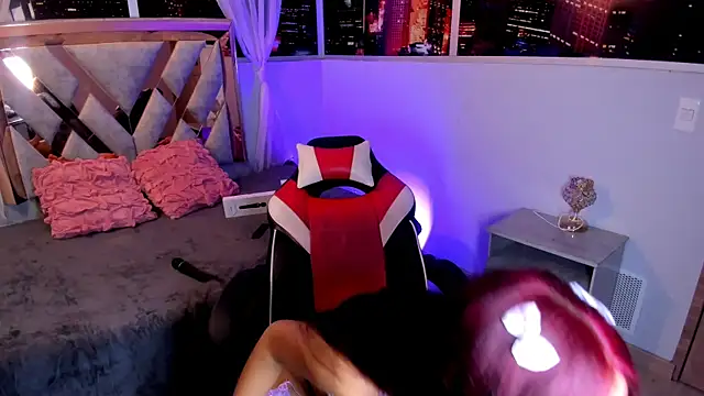 I play with my pussy and my breasts, and then I end up sucking my dildo. - video by Tiffany_sander cam model