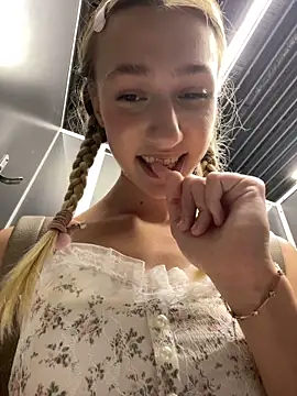 🍆Fuck in doggy in a public toilet! Creamy dildo🍆 - video by Lia__Love cam model
