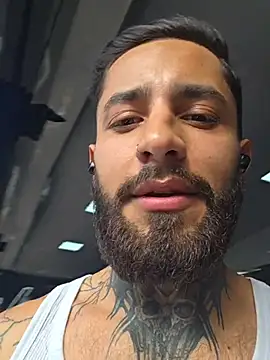 He masturbated me in the gym bathroom with the door open - video by Christangel96_ cam model