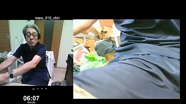 [24 Jun 06:07] Public Show－カメラキャストのmaru_010_chinの動画