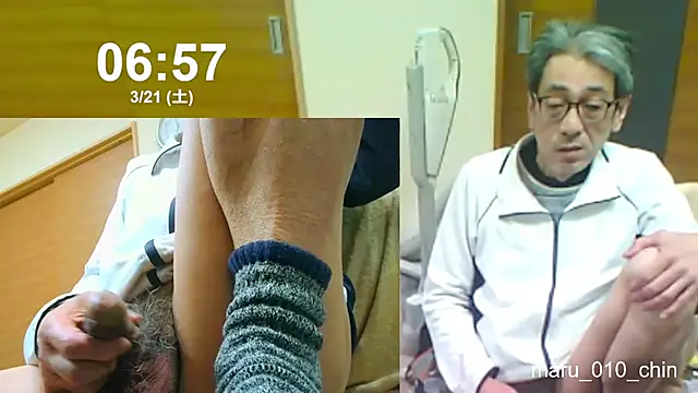 [21 Mar 06:52] Ticket Show　Morning Relax Chat → Slowly Getting Hard 😏 (Real 19min) - video by maru_010_chin cam model