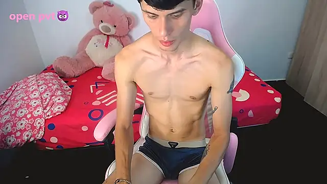 Hitting my abs until they're red