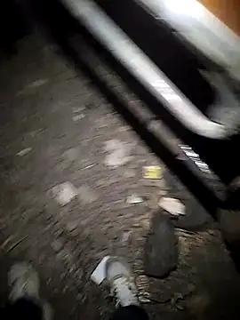 Outdoor Cum shot behind trucks in truck yard - video by Risky_adventures cam model