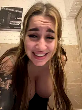 STRIPTEASE IN A PUBLIC TOILET AND PLAYING WITH MY PUSSY TO ORGASM - video by VikiDemini cam model