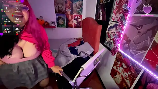Private Show 😈 – video od webkamerové modelky Pinky-Flower