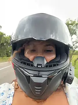 showing tits on the road