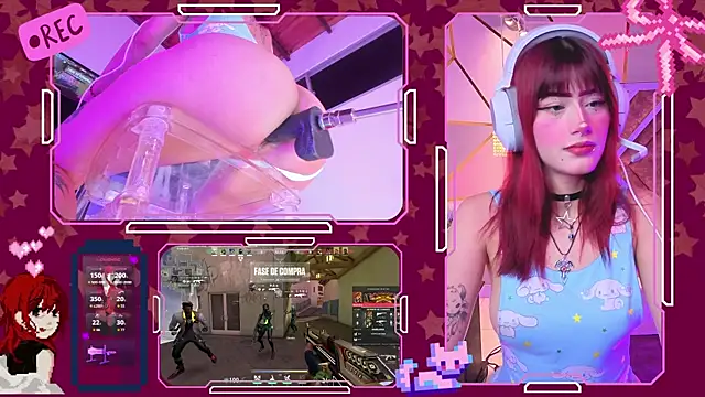 ♥ - vídeo de HaileyReid modelo de câmara