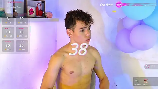 Great dildo in my butt! - vidéo du modèle de showcams Nijinsky_LatinBoy