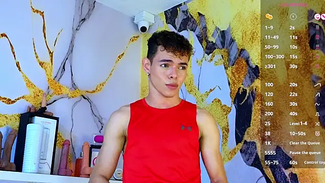 I love daddy cock and then the goal in my ass and returned to my mouthmmm - vidéo du modèle de showcams Nijinsky_LatinBoy