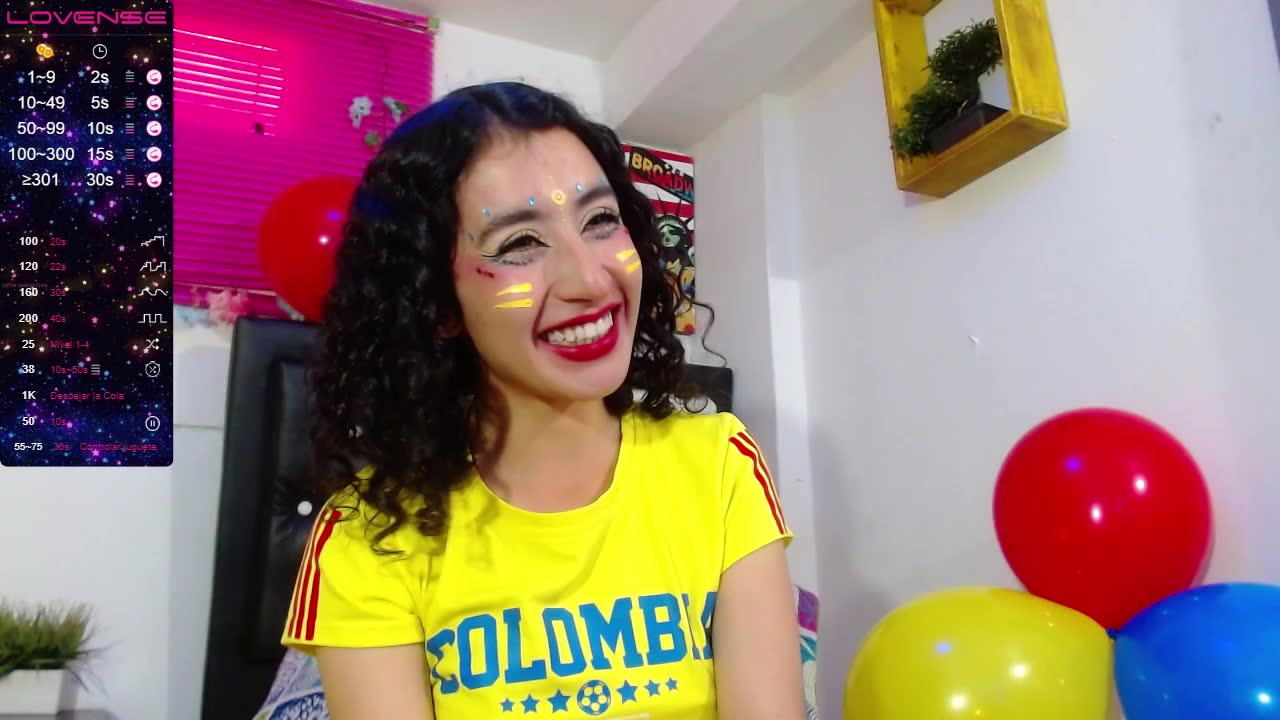 Your Colombian naughty - vídeo de valerie_mase modelo de câmara