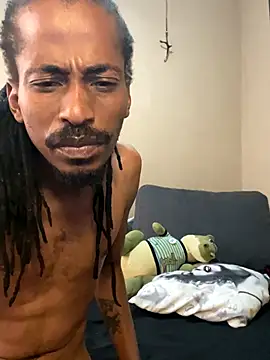 Hardcore show with accidental cum shot - video by RastaLoveCouple cam model