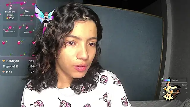 HOT PLAY,THIS IS NOT A SHY AMY – video od webkamerové modelky Lovelyamyy