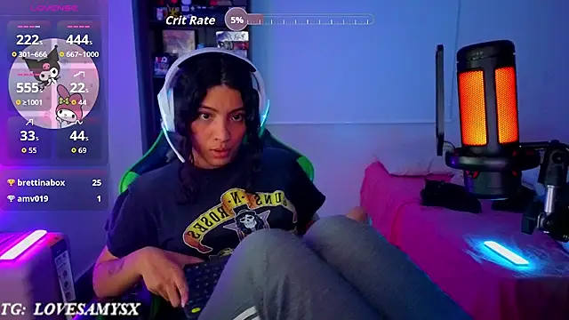 ENJOYING ME,ENJOYING MUSIC AND GOING WITH THE VIBEEEE - video by Lovelyamyy cam model