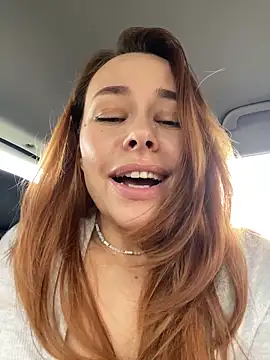 Squirty time at car - video by Kelley_Allie cam model