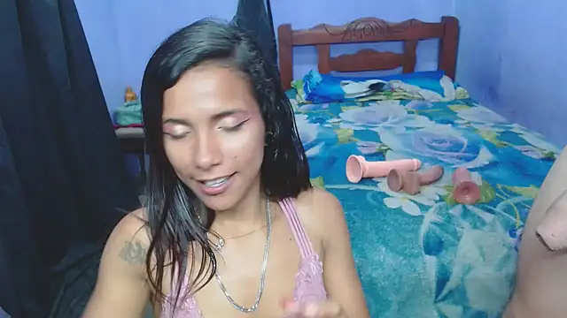 Double penetration with dildo - video by Stephanie69ryanhot cam model