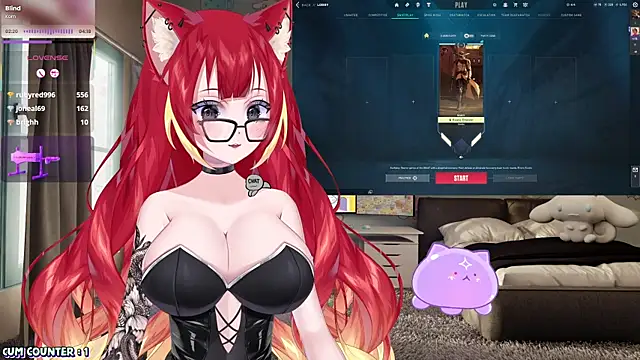 🔞 Private Show - Control, games, multiple orgasms - vídeo de LewdFoxy_VT modelo de câmara