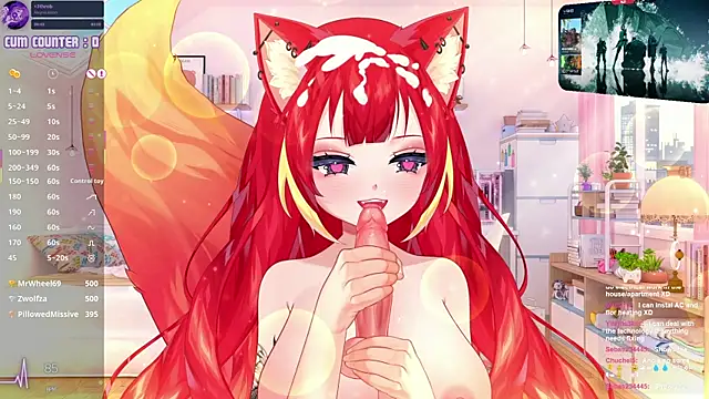 🍓 Teasing - Handjob - vídeo de LewdFoxy_VT modelo de câmara