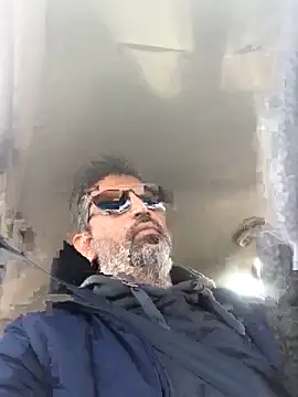 Stroking my cock while driving