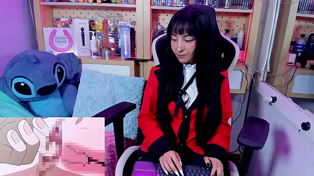 Yumeko time - video by Adisson_kyler cam model