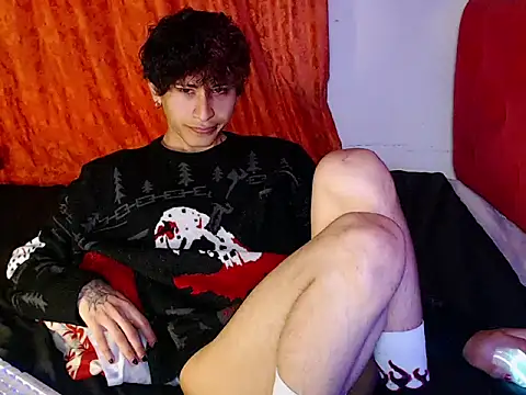 Feeling my fingers uwu - video av Alien_Twink cam model