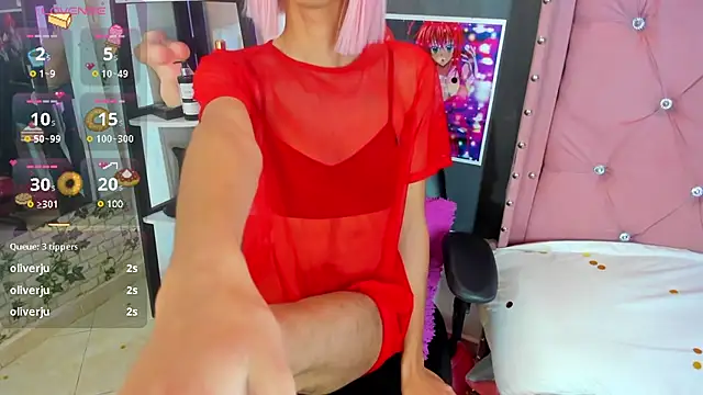 “I Am Your Favorite Sin” - clip cu loverisu-coral model videochat