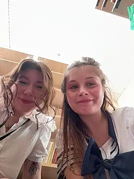 Completely in cum with my girl friend in the library - video by mmelicious cam model