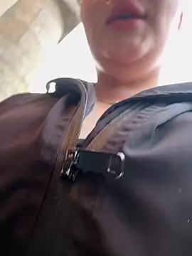 Play with my boobs and pussy in public - video by razdetta cam model