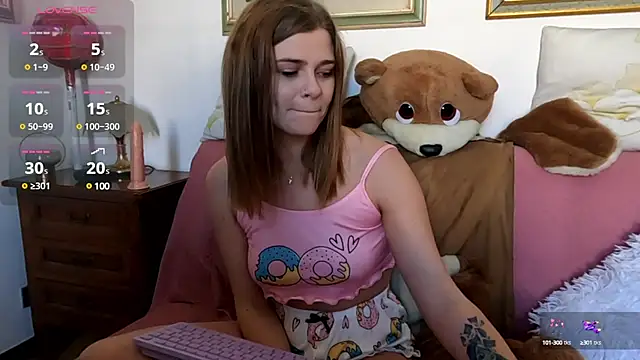 [1 Apr 10:17] Private Show - video by HaleyReedme cam model