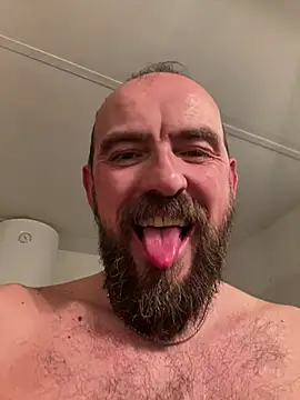 Hard dick in bathroom