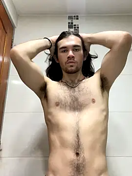flexing my hot body - video by FreyrVik cam model