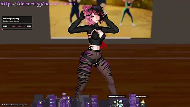 Just dancing - video by Bowsette_Cami cam model