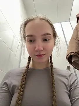 ⏰strip till naked in public toilet⏰ - pvt - video by bambi_lu cam model