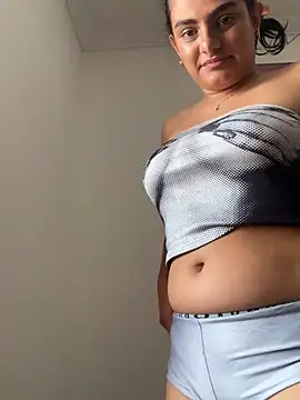 Streaptease and masturbation