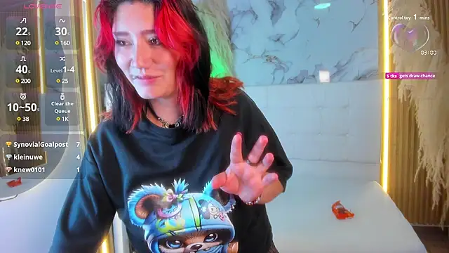 Playing with my big tits 🍒👿 - video by Cerecitaa02_ cam model