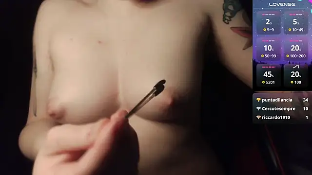 Nipple clamps - video van h4cMorganaEvelynn cam-model