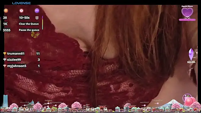 Live show with a little squirt - video by Onlyniki cam model