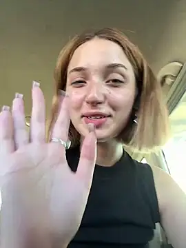 Deep fingering in my mom's car - video by DollyTall cam model