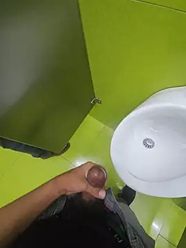 Cum show in bathroom – video modela na kameri steffaa