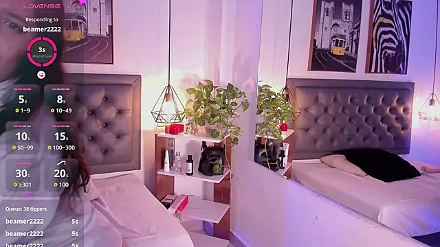 very horny and naughty for you 😈💦🙈 - video by aisha_duque cam model