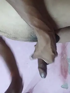 My Oily Big Cock Handjob And Cum - video by Desicouple2909 cam model